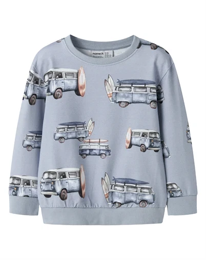 Name it - NMMJaxon Sweatshirt - Blue Fog